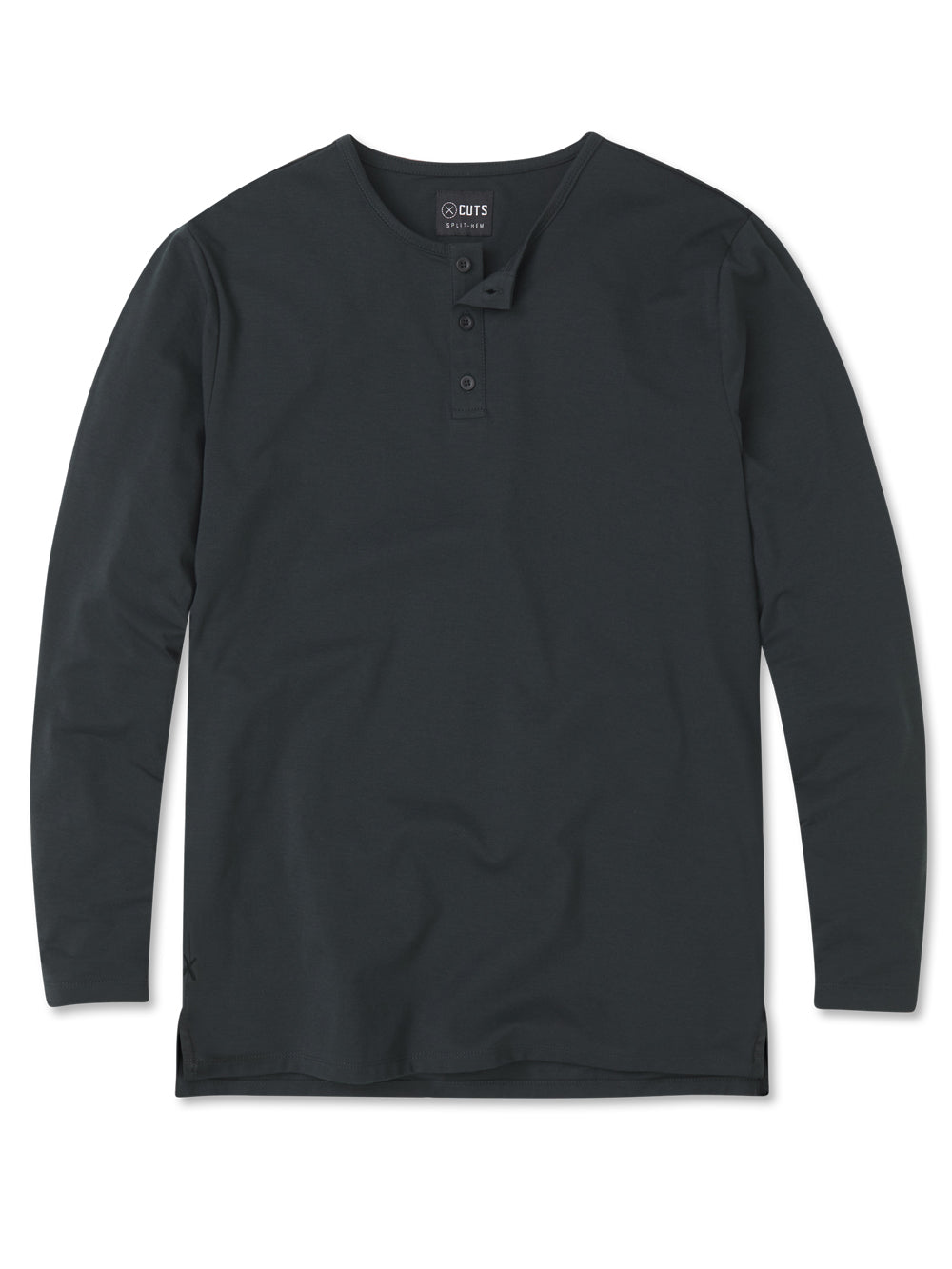 L/S Henley Split-Hem | Black Forest Signature-fit PYCA Pro® - $27.00 ...