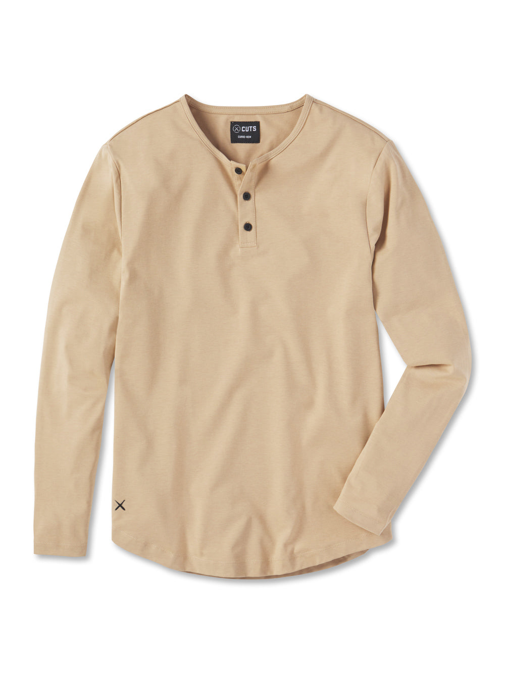 L/S Henley Curve-Hem | Coast Signature-fit PYCA Pro® - $27.27 | The CUTS  Marketplace