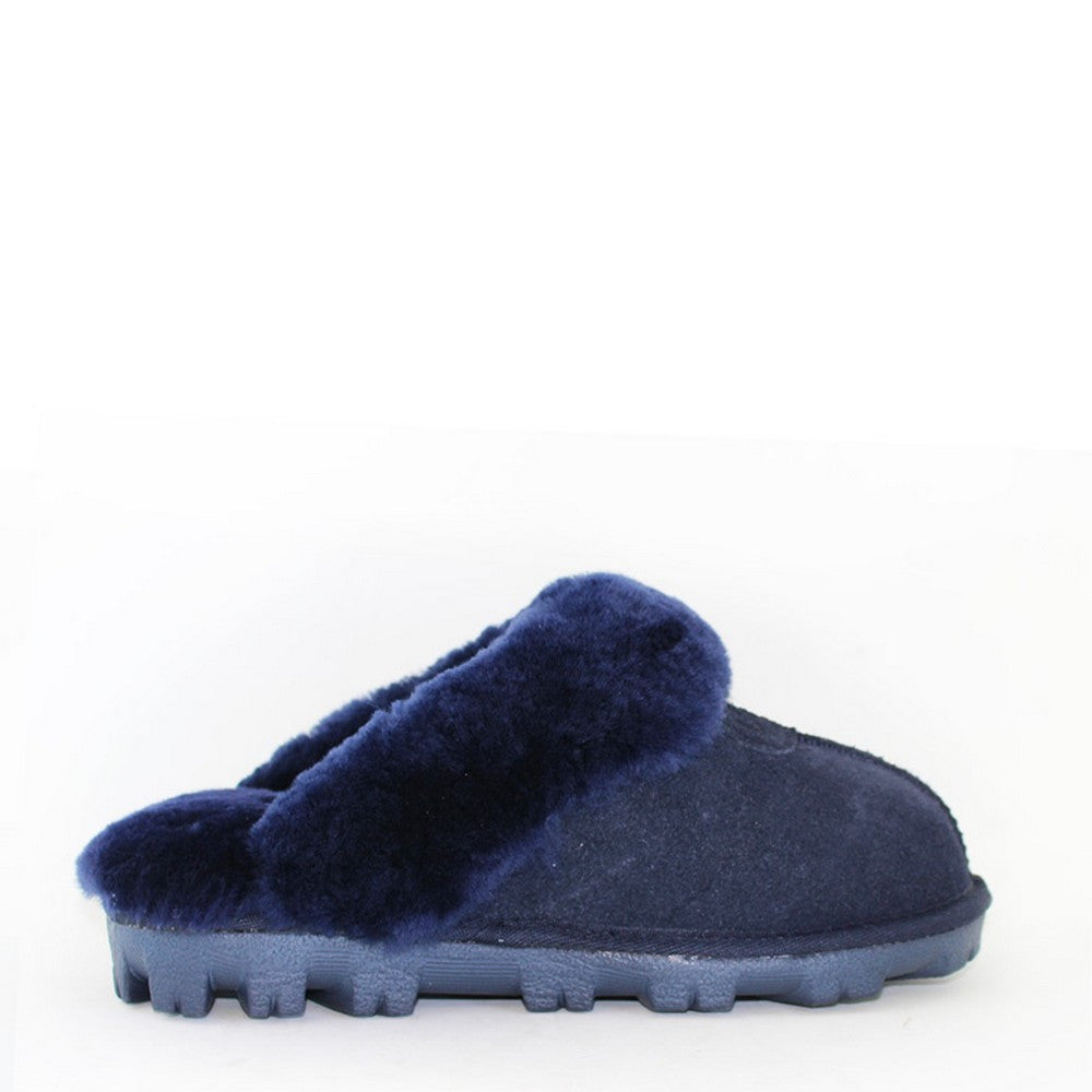 Luxy Wool Scuff - Navy