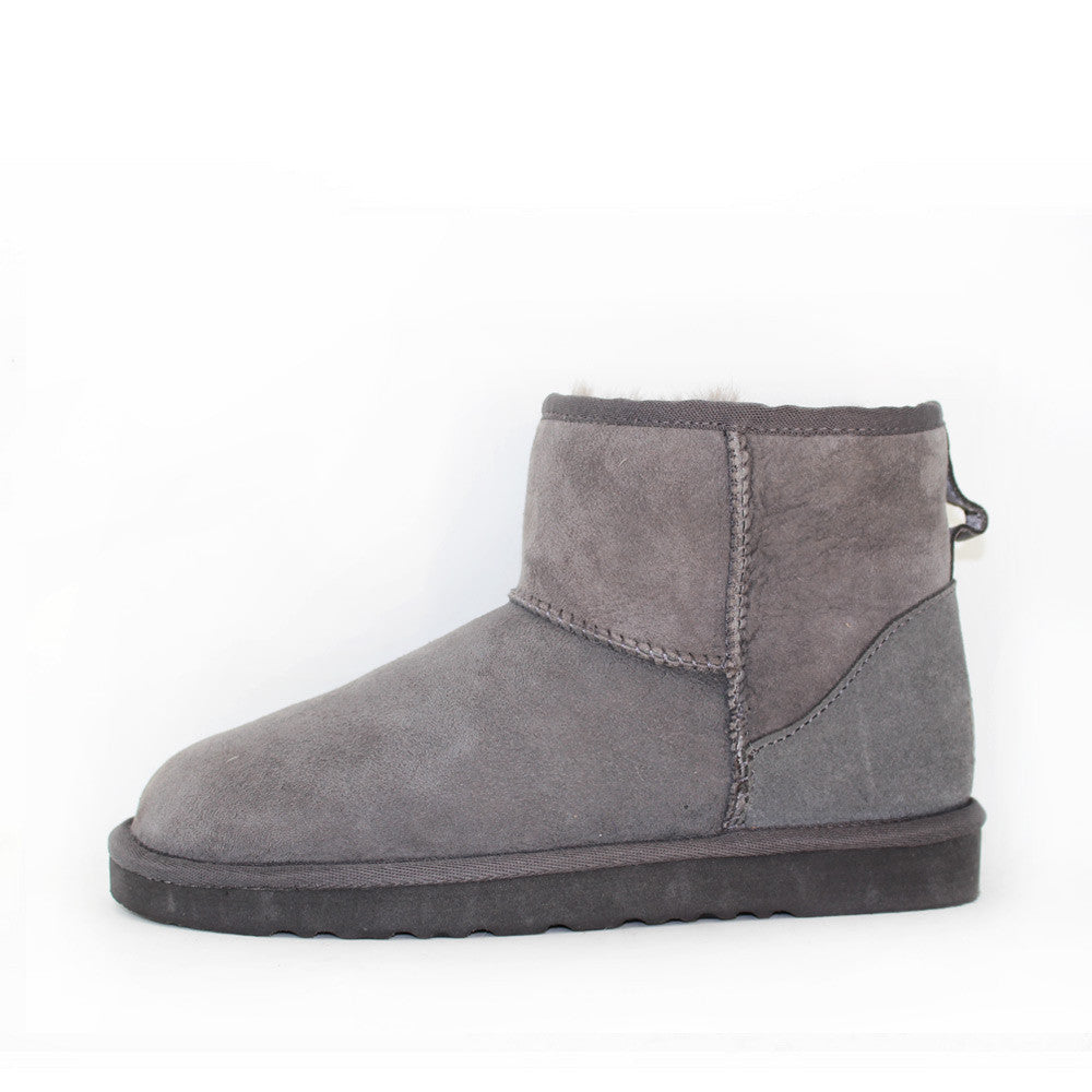 grey ugg short boots