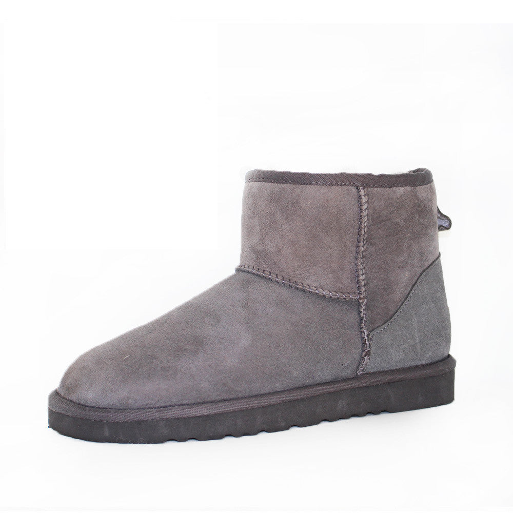 Classic Ankle Ugg Boot - Grey – OZLAMB 