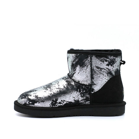 black silver uggs