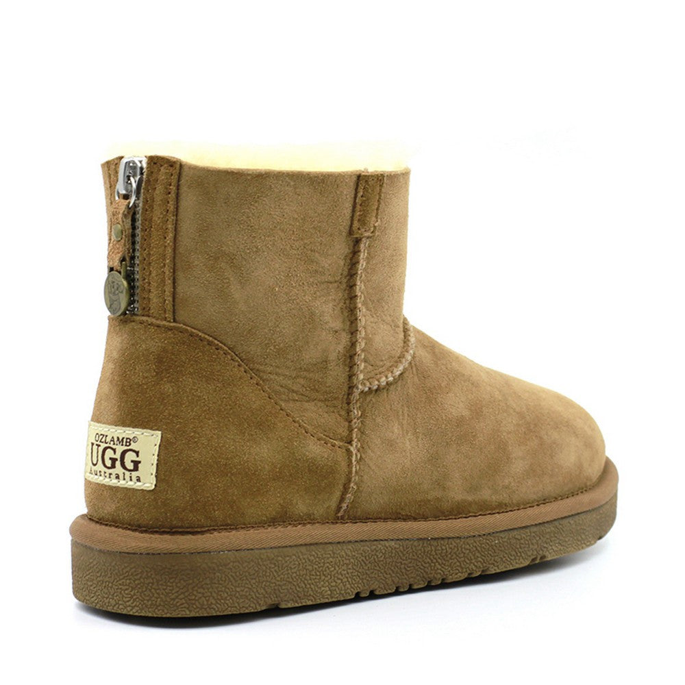 ugg boots with gold zipper