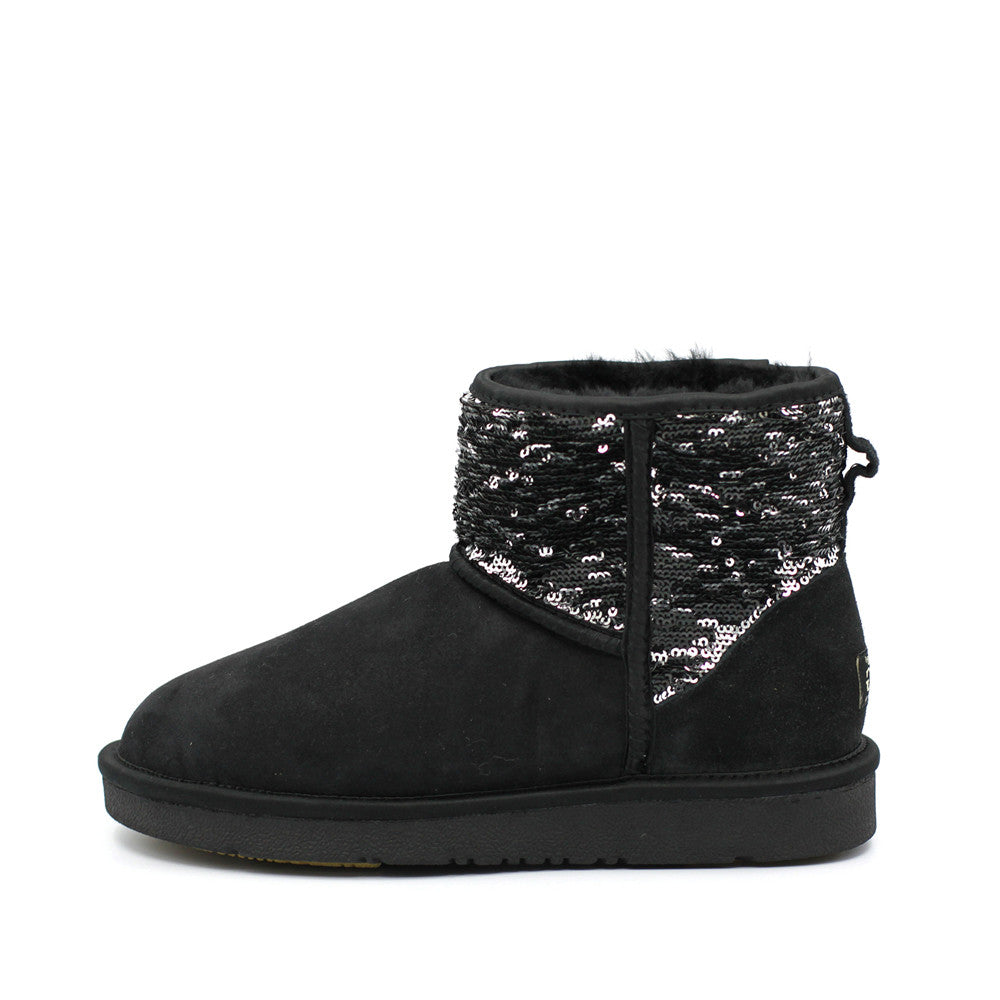 black sparkly ugg boots