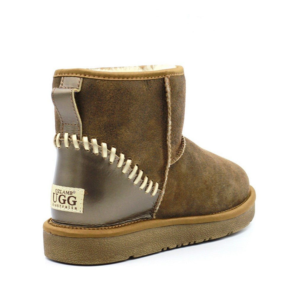 ugg boots leather short