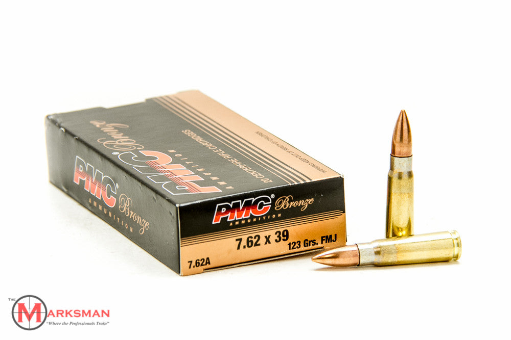 PMC 7.62 x 39mm, 123 Gr. FMJ NEW 20 Rd Box 7.62A-img-0