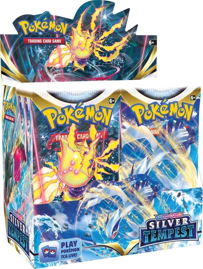 PokÉmon Tcg Sword And Shield Silver Tempest Booster Box Release Date The Games Corner