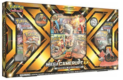 POKÉMON TCG Mega Camerupt-EX Premium Collection – The Games Corner