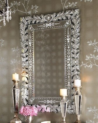 Rectangular Modern Mirror VDR-677 - Design - Shop Authentic – Venetian  Design - Shop Authentic Venetian Mirrors and Furniture