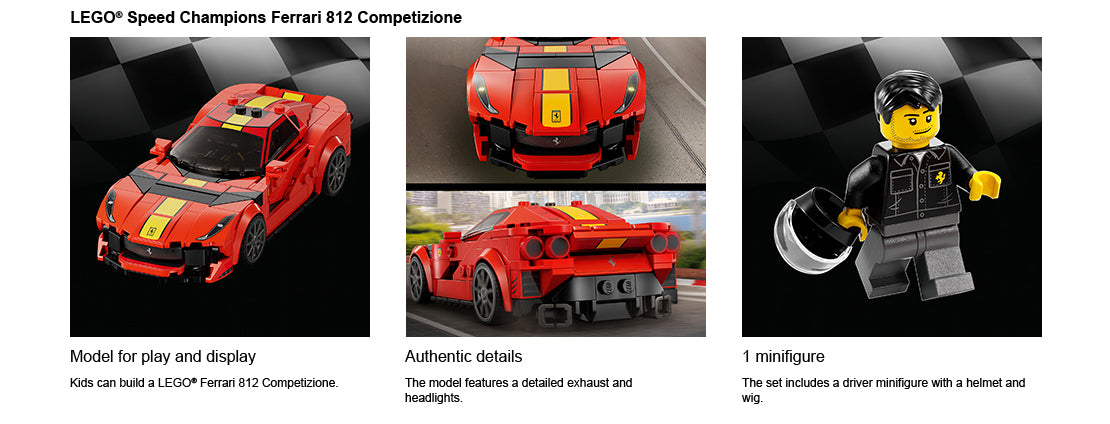 LEGO Speed Champion 76914 Ferrari 812 Competizione 76914