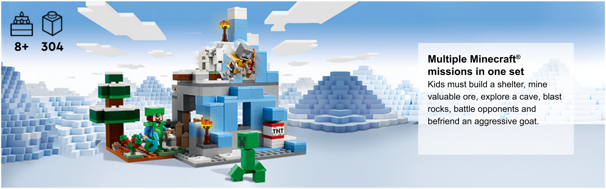 21243 The Frozen Peaks – Box Of Bricks