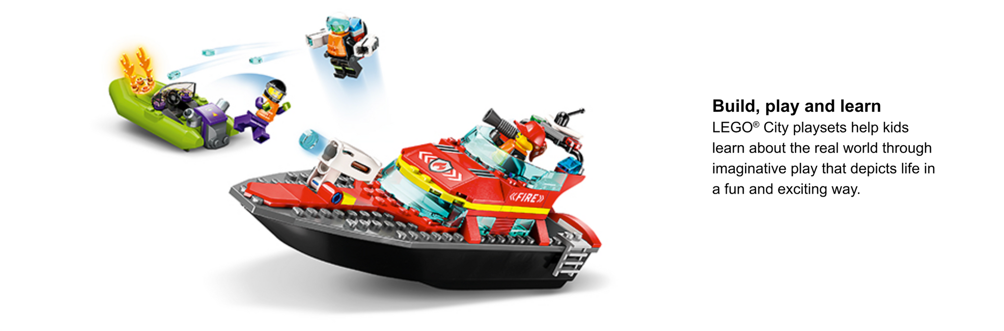 Lego deals fire boat