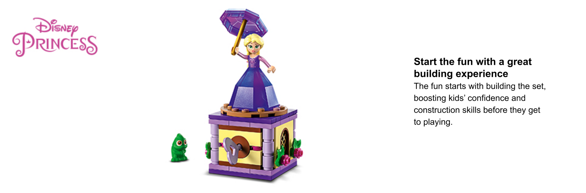 LEGO Disney Princess Twirling Rapunzel 43214 Building Set