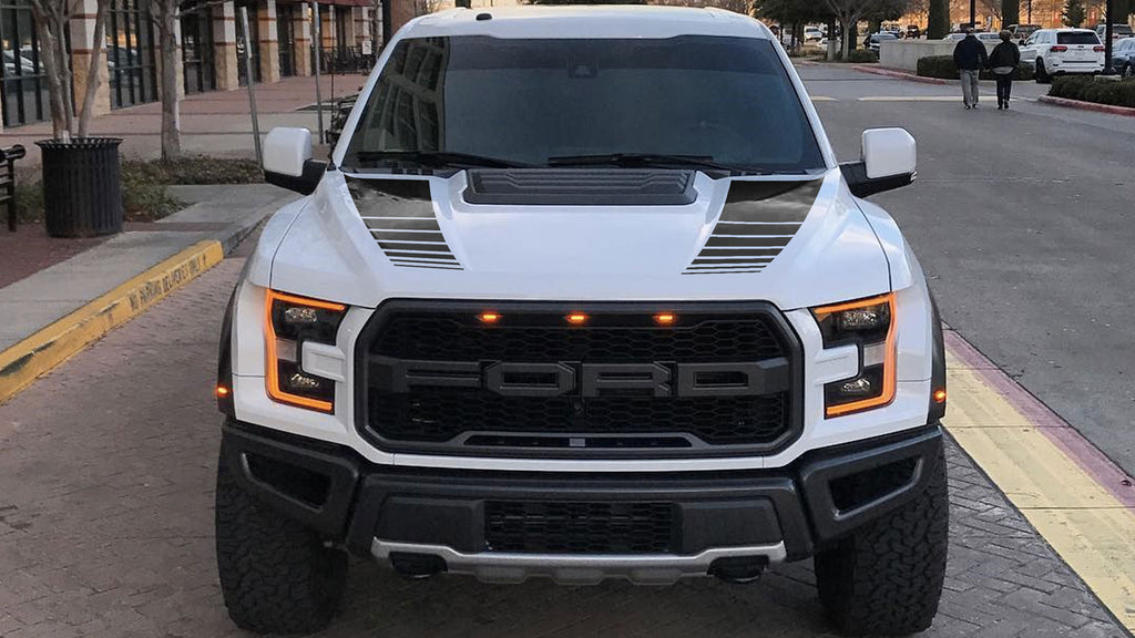 Hood graphics package kit for Ford F150 Raptor 2017-2020 ...