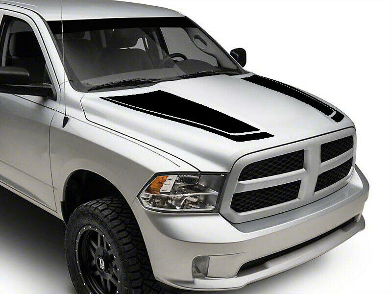 Hood Cowl Graphic Decals for Dodge RAM 1500 Decals – My Cars Look ...