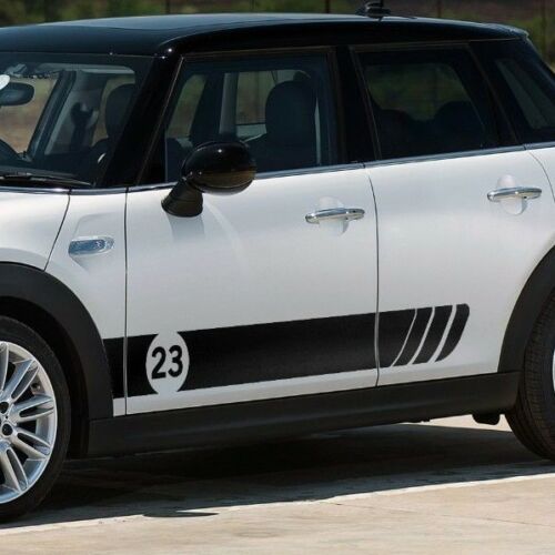 Mini Cooper S F56 2014-2018 side stripe graphics decal style 3 – My ...