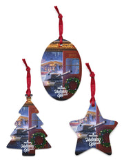World of Tanks Wooden ornaments Holiday Ops