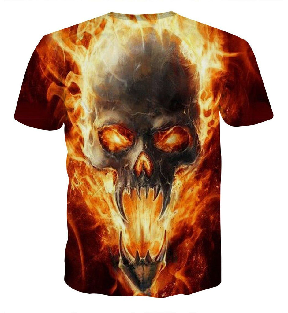 3d skull shirt