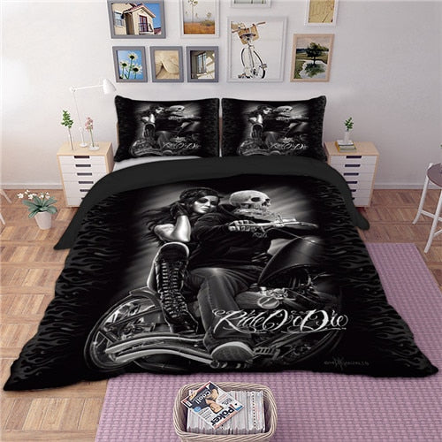 gothic bedding