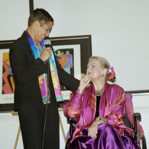 women singing a song