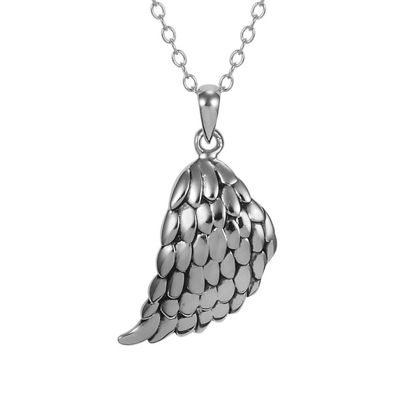 Splendid Angel Wing Pendant in Sterling Silver – woot & hammy