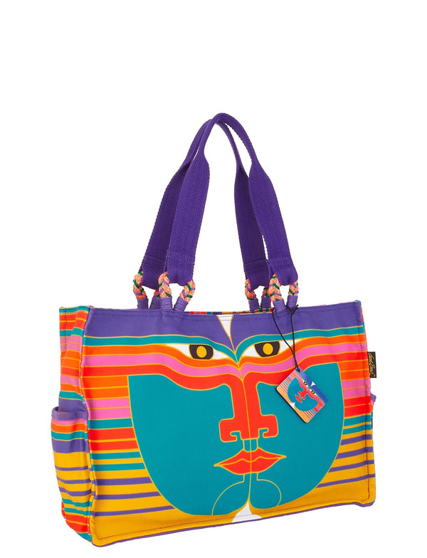 Laurel Burch Crossbody Shoulder Bag Purse - Women Cotton Canvas Multicolor  Handbag (A. Doggies): Handbags: Amazon.com