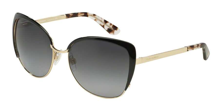 DOLCE & GABBANA DG2143 SICILIAN TASTE Butterfly Sunglasses For Women