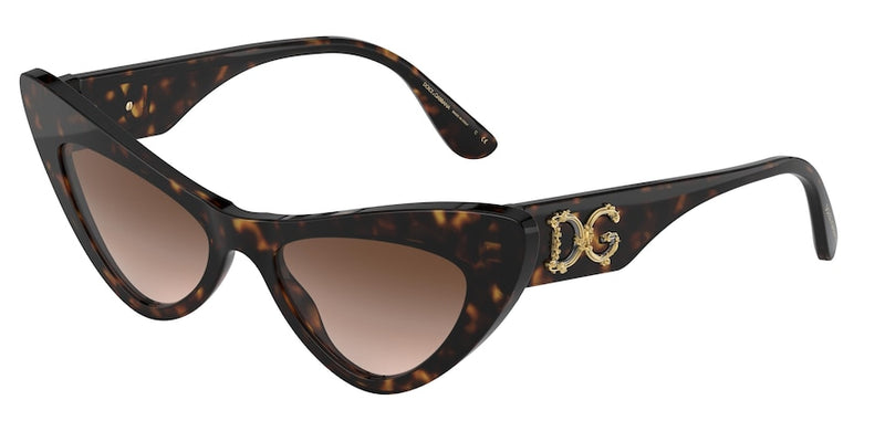 DOLCE & GABBANA DG4368F Cat Eye Sunglasses