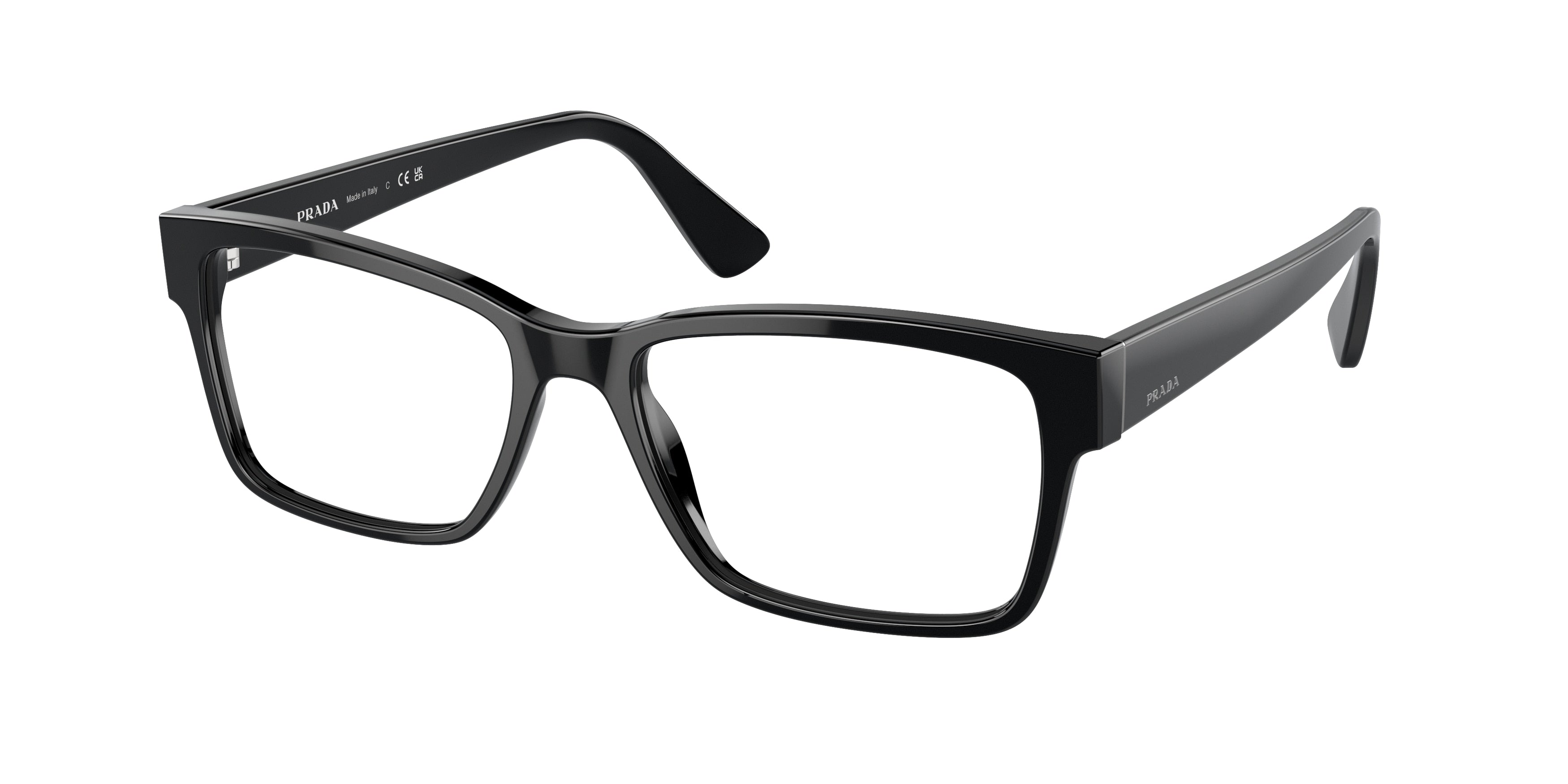 Prada PR 16MV HERITAGE Rectangular Eyeglasses For Men