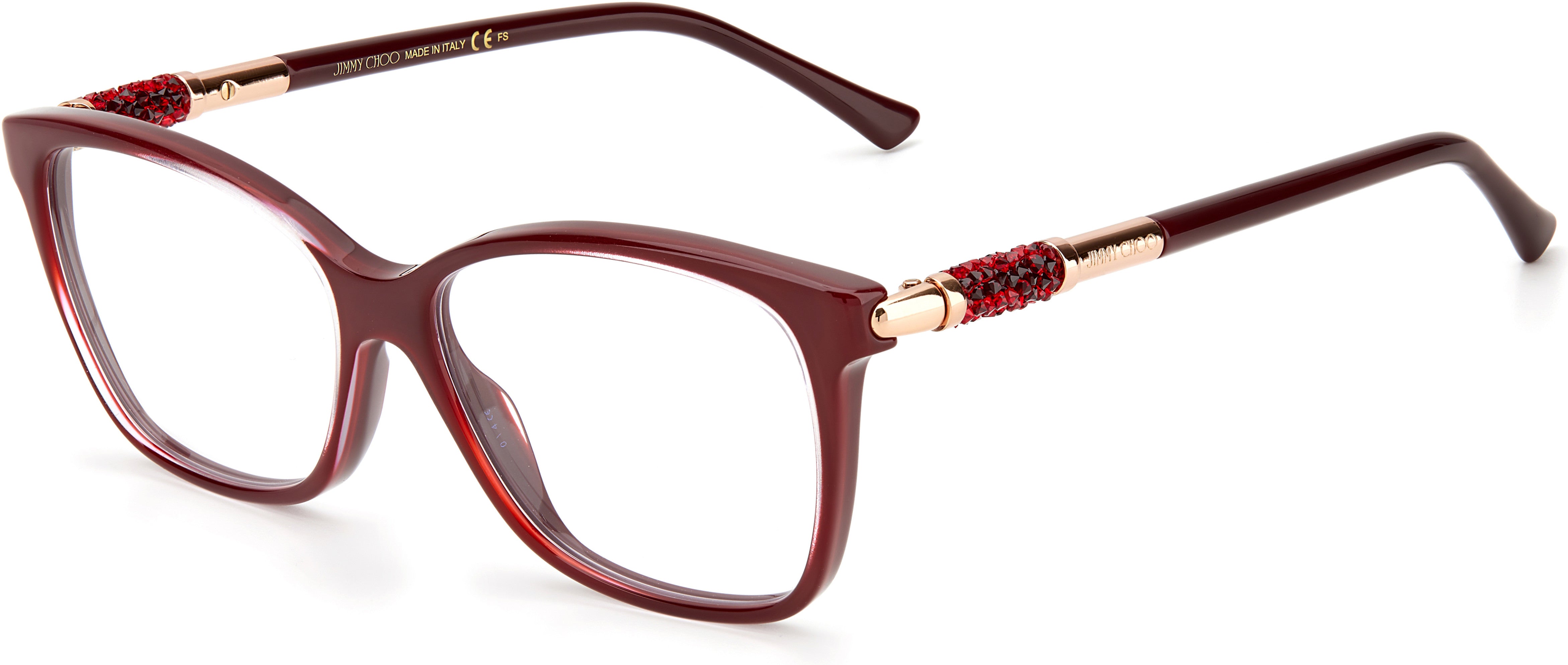 Jimmy Choo 292 Rectangular Eyeglasses For Woman