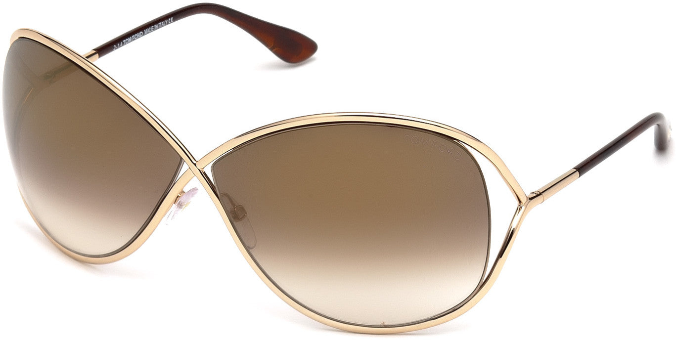 Tom Ford FT0130 Miranda Geometric Sunglasses For Women - AllureAid.com