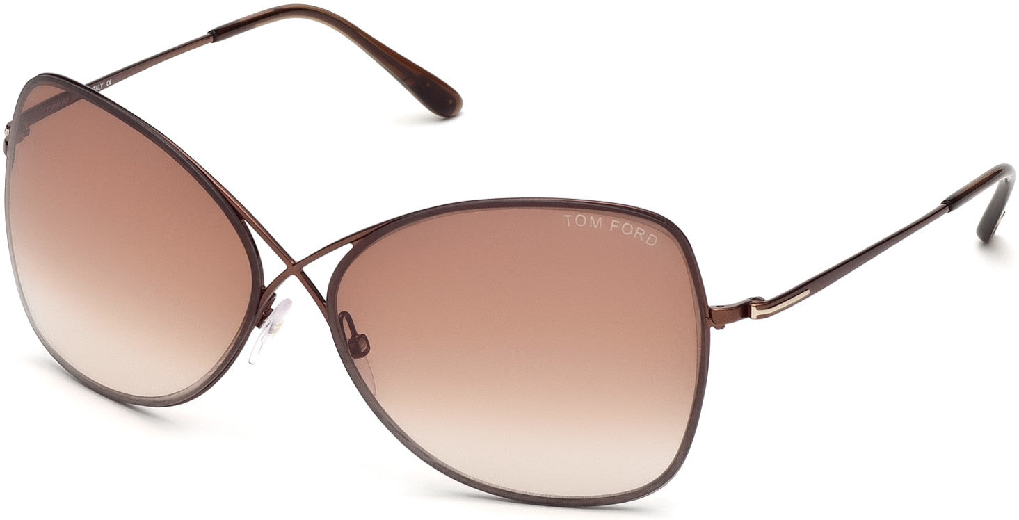 Tom Ford FT0250 Colette Butterfly Sunglasses For Women