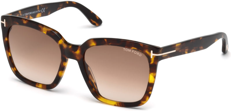 Tom Ford FT0502 Amarra Geometric Sunglasses For Women