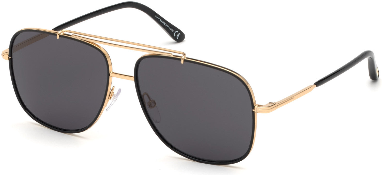 Tom Ford FT0693 Benton Geometric Sunglasses For Men