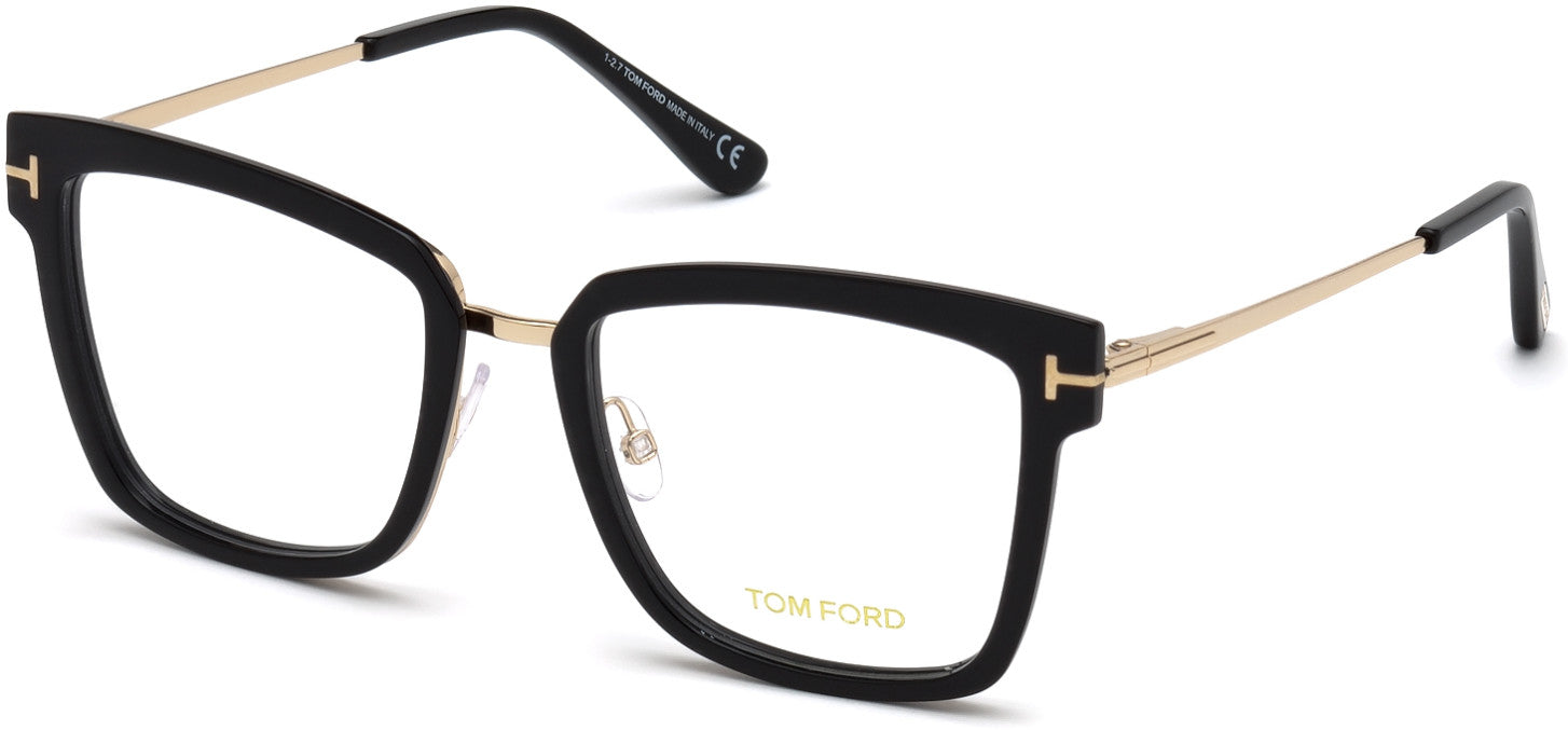 Tom Ford Ft5507 Geometric Eyeglasses For Women 