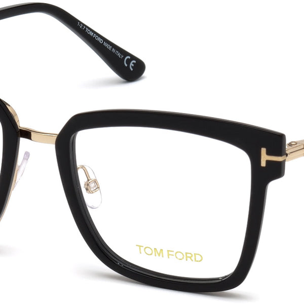 Tom Ford FT5507 Geometric Eyeglasses For Women