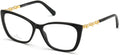 Swarovski SK5383 Rectangular Eyeglasses 001-001 - Shiny Black