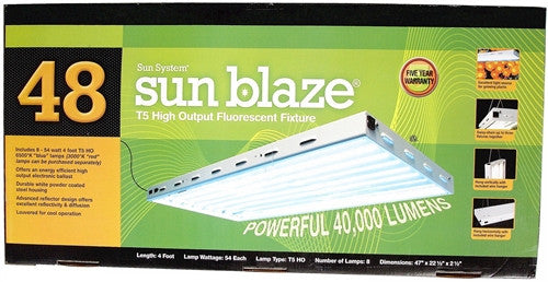 sunblaze fluorescent light relfector