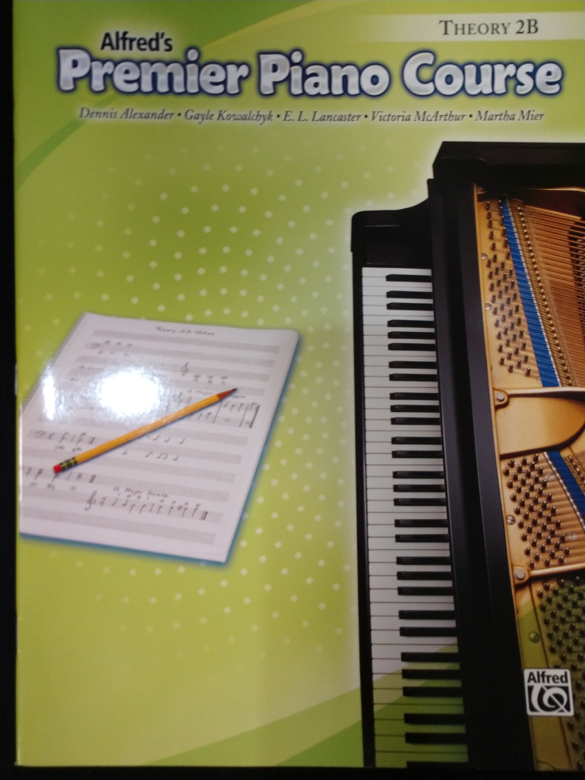 Alfred's Premier Piano Course 2B