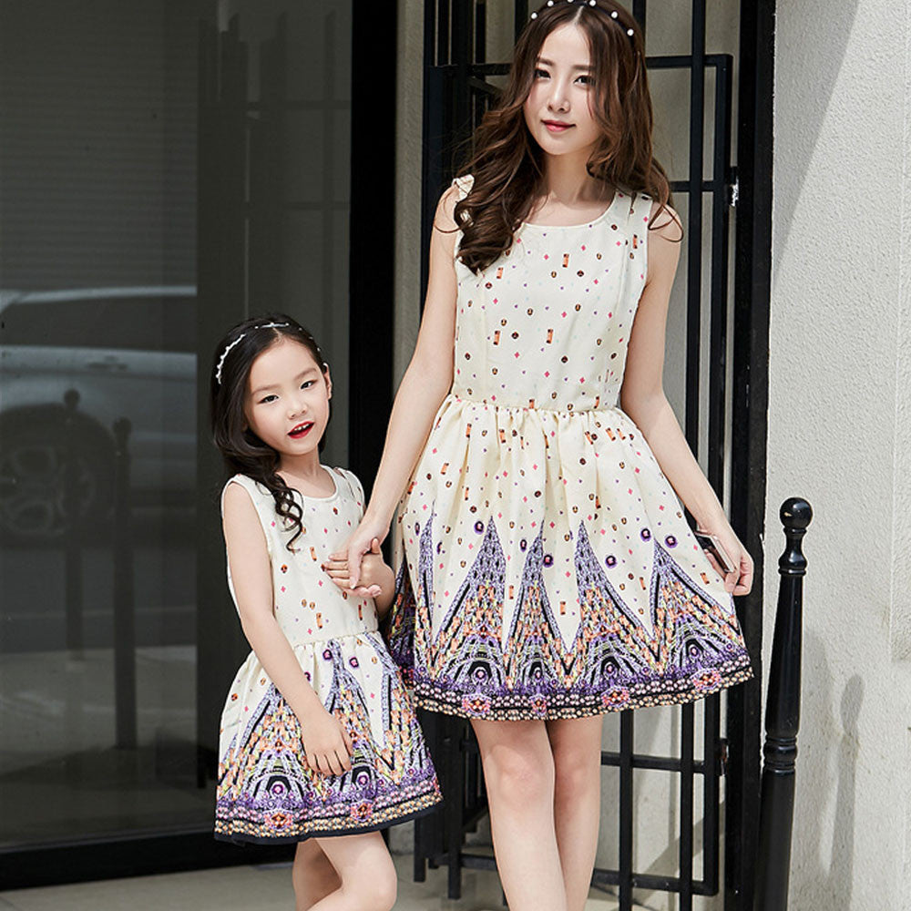 matching summer dresses