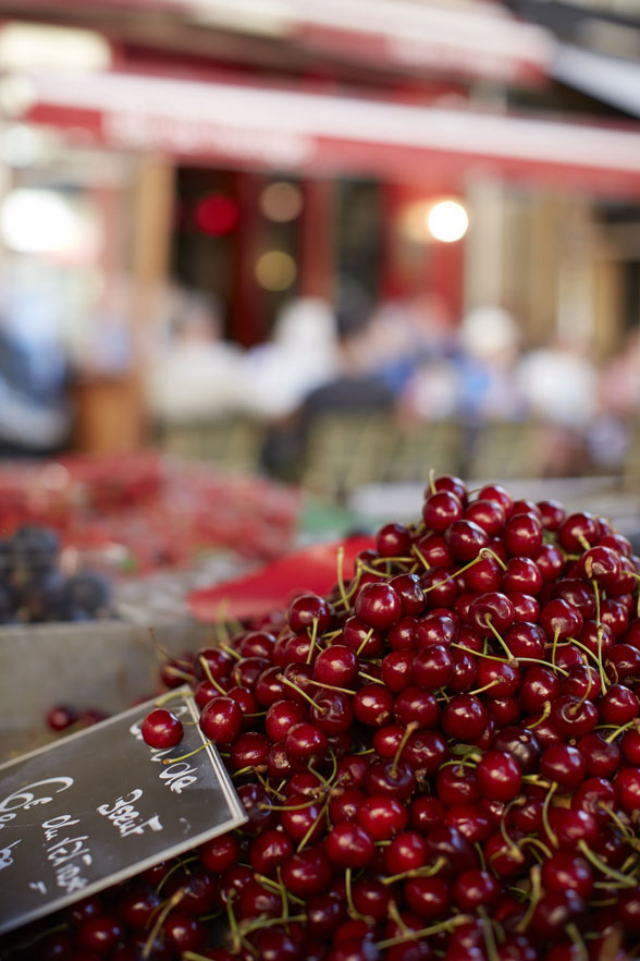 Cherries at a Provencal Market from Bastide