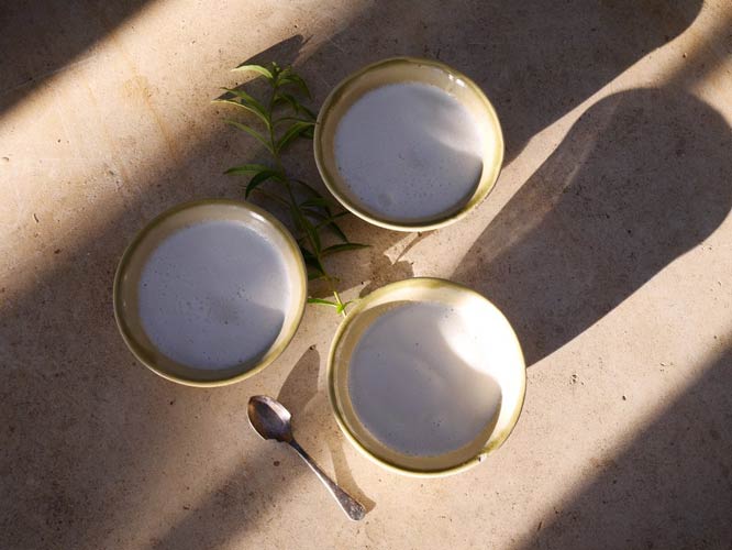 Panacotta recipe by Jules & Green for Bastide