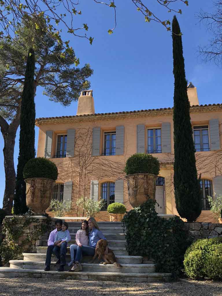 Domaine Chantecler avec Frederic Fekkai et Shirin von Wulffen 