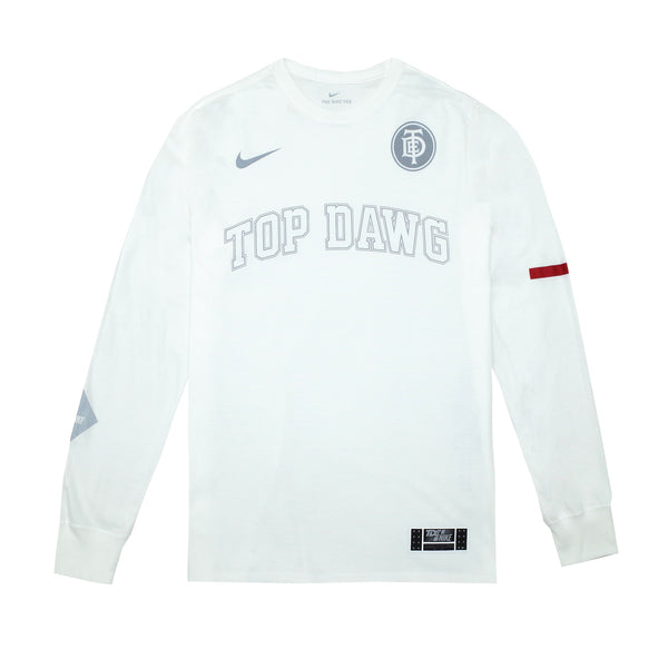 Nike x TDE L/S T-Shirt (White) – Top 