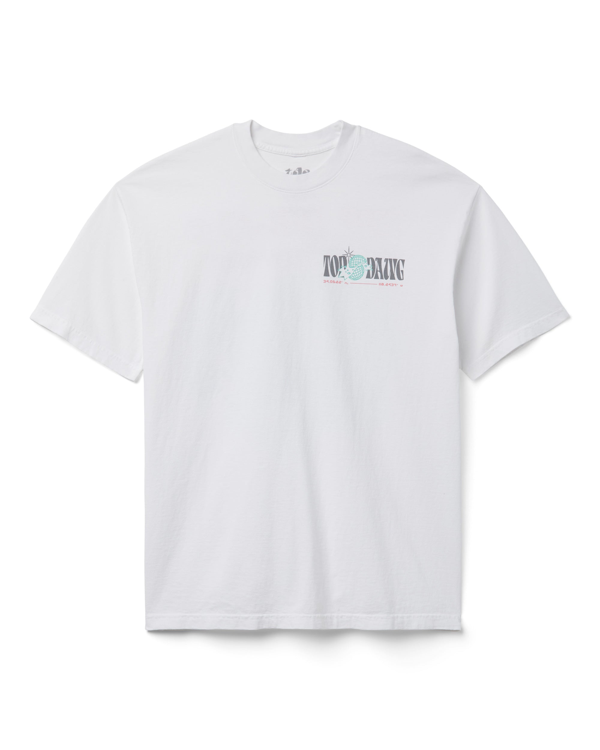 Global T-Shirt (White) – Top Dawg Ent