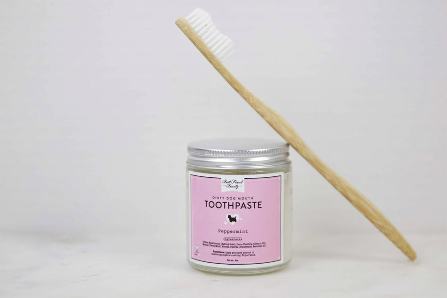 natural dog toothpaste