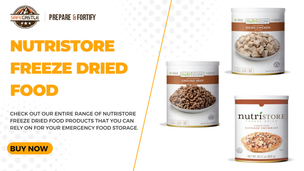 Nutristore Freeze Dried Food