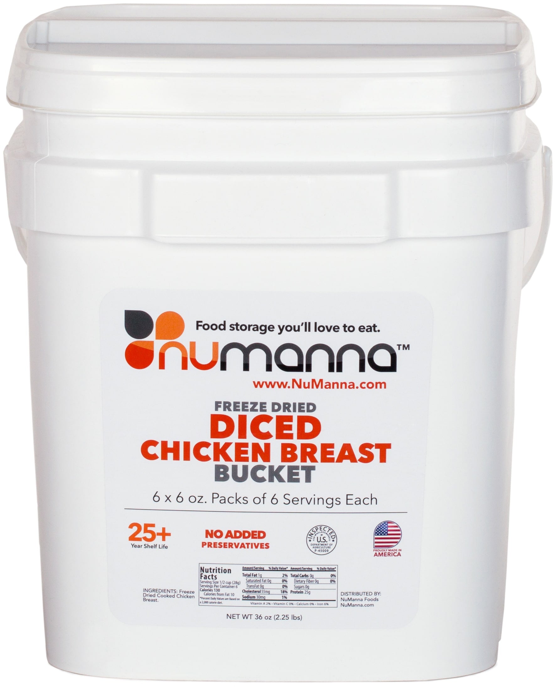 Image of Numanna Freeze-Dried Chicken Breast