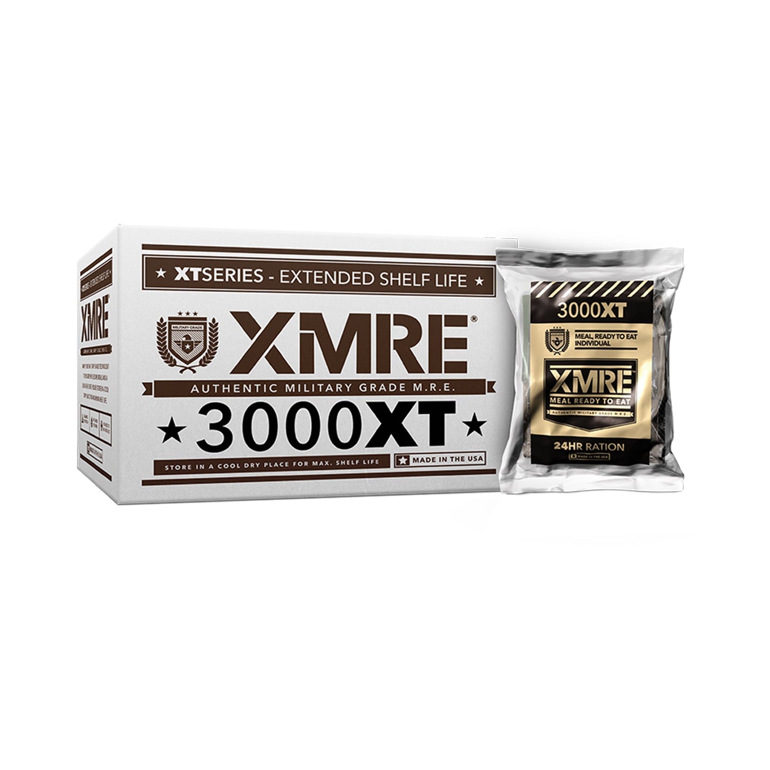 Image of XMRE 3000XT 24hr Ration -  Case of 6 Meals FRH
