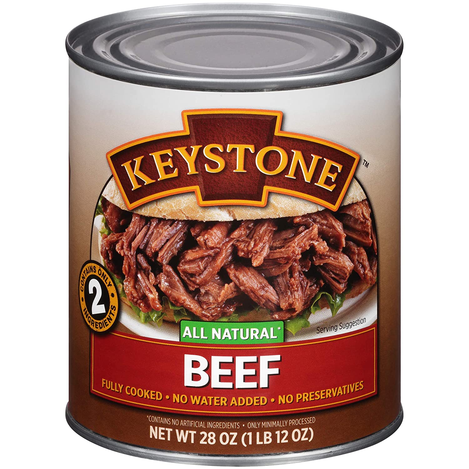 Image of Keystone Meats All Natural Canned Beef